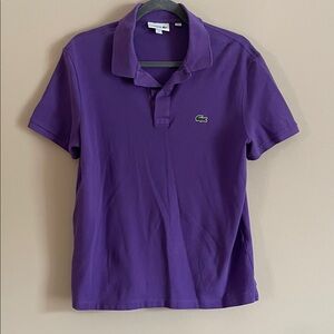 Lacoste Deep Purple Polo Shirt